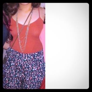 High waisted Floral Shorts